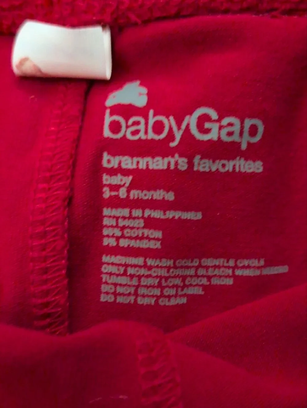 Baby Gap Blk Bodysuit & Top with Red/Purple/Green Embroidery.  Matching Red Pant